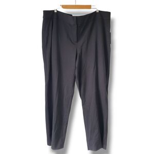 Vince Camuto Black Tapered Leg Stretch Style Dress Pants 24W NWT